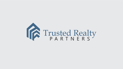 Fototapeta premium A professional real estate logo representing trust, growth, and modern architecture — perfect for property and construction businesses.