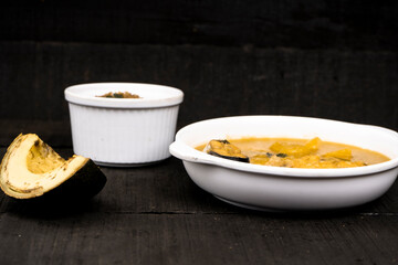 Sancocho soup typical Colombian fish food