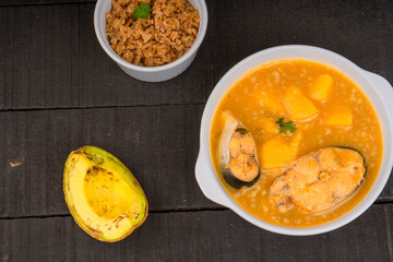 Traditional Colombian sancocho - Gastronomy of Colombia
