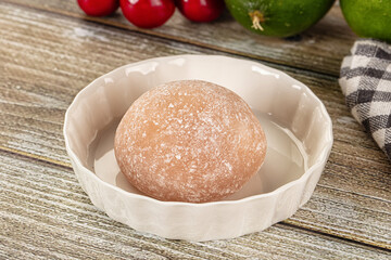Japanese rice dessert mochi cake