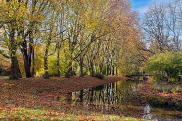 Herne Herbstlicher Schlosspark