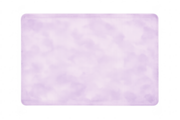 Purple watercolor tie-dye placemat with rounded corners