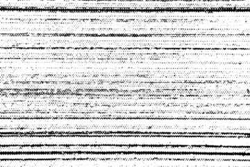 Rough horizontal lines with a distressed halftone texture resembling scanline interference on a transparent background.