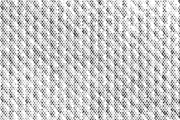 Randomly spaced halftone dots with subtle grunge variation and scattered density on a transparent background.