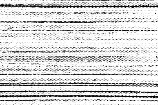Rough horizontal lines with a distressed halftone texture resembling scanline interference on a transparent background.