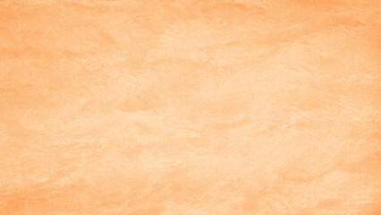Abstract painted orange yellow texture background on watercolor paper for web banner wallpaper template page design