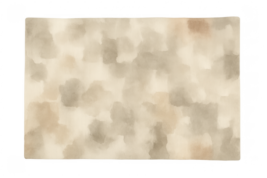 Abstract watercolor paper texture background with transparent background