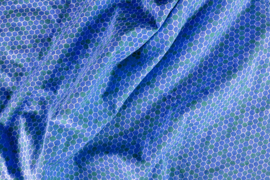 Honeycomb Pattern Fabric Texture