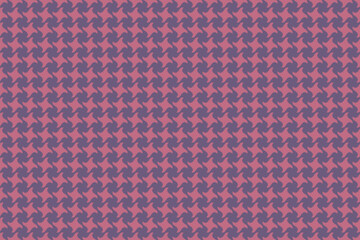 Elegant houndstooth pattern in muted pink and purple hues.  Perfect for textile design, fashion, website backgrounds, or any project needing a sophisticated and subtle texture.
