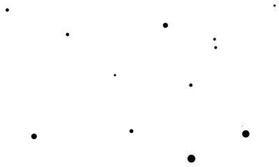 simple abstract background dots background, randomly placed black dots, modern minimalist dost background concept