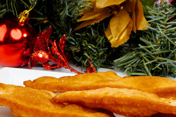 Flake - Christmas puff pastries - traditional Colombian sweet