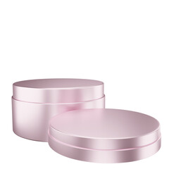 3D Rendered Podium pink