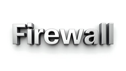 Secure your digital world with a strong, modern firewall protection concept