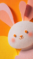 abstract background with orange