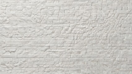 White brick wall with elegant marble texture. Seamless background pattern for interior design. Modern and light stone brickwork for walls and surfaces.