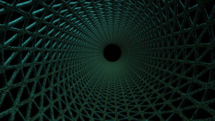 binary code tunnel