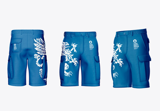 Cargo Shorts Mockup