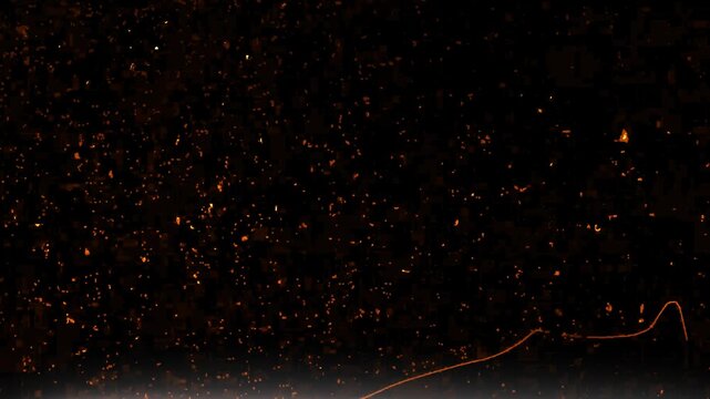 Grunge Film Burn Texture with Retro Vintage Aesthetic. High quality 4k footage