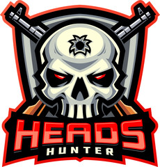 Heads hunter mascot