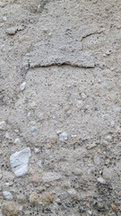 Light sandy soil texture with small pebbles
