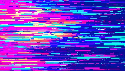 Modern Glitch Lines Background – High Quality Abstract Digital Art