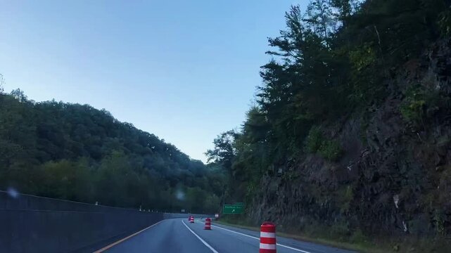 Time Lapse Driving I-40 to Ashville NC