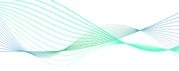  Dynamic green and cyan Wavy Lines Abstract Energy Waves: Cyberpunk Technology Background	
