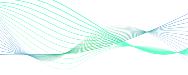  Dynamic green and cyan Wavy Lines Abstract Energy Waves: Cyberpunk Technology Background	
