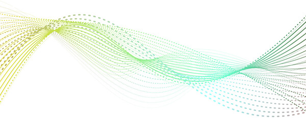  Dynamic yellow and cyan Wavy Lines Abstract Energy Waves: Cyberpunk Technology Background	
