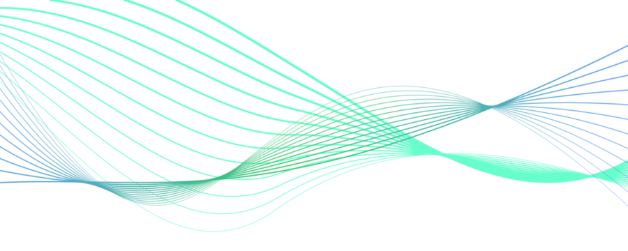  Dynamic green and cyan Wavy Lines Abstract Energy Waves: Cyberpunk Technology Background	
