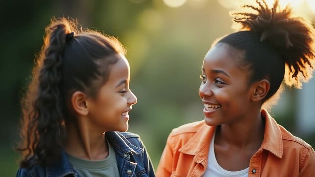 An insightful portrayal of global mom perspectives, highlighting various lifestyles and values associated with motherhood. Generous copy space for impactful quotes.