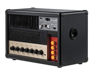 Electronic device with transparent background