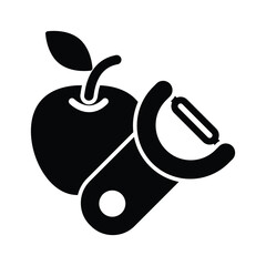 Peeler icon design template
