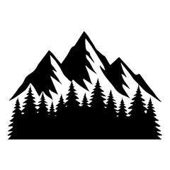 Obraz premium Mountain Evergreen