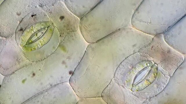 High Definition Microscopy of Plant Stomatal Openings