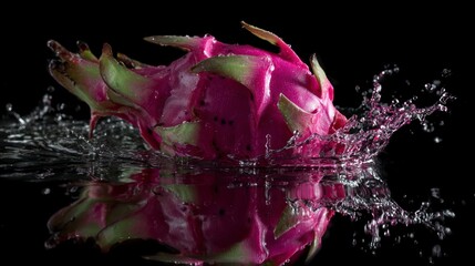 Dragon fruit splash