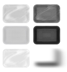 STYROFOAM TRAY FOR COLD CUTS - HAM, CHEESE, MORTADELLA, MEAT AND OTHERS