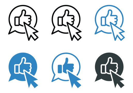 Set of diverse outline vector icons for web and app settings, location, mail, star.