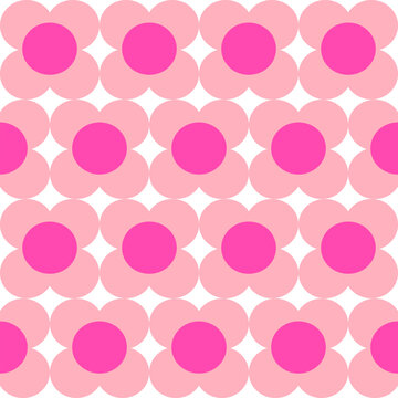 Elegant seamless pattern with pansy flowers, design elements.