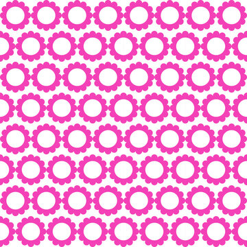 Elegant seamless pattern with pansy flowers, design elements.