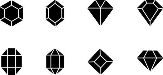 Gemstone Silhouette Set