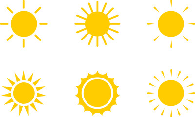 Sun Symbol Set