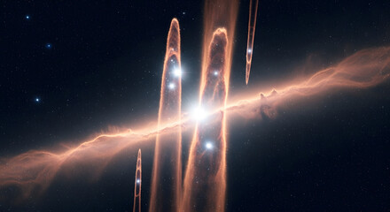 Infrared Style Realism of the Pillar's of Creation