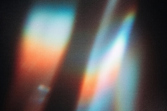 rainbow colorful iridescent holographic blur gradient reflection background overlay effect,Crystal prism with rainbow ray, magic sparkle, lens flare,abstract rainbow background,retro film burn overlay
