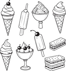 ice cream collection