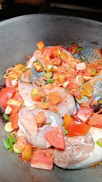 Fish Stew with Tomatoes and Herbs