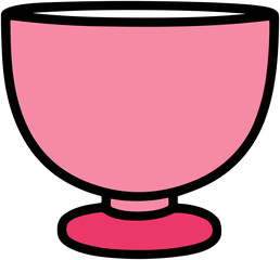 Cute Tea Cup Icon: Warm Beverage Design