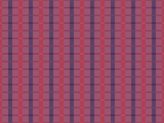 Checkered pattern in shades of red and purple.