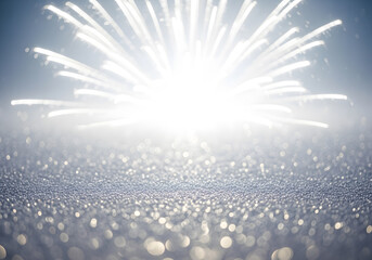 Sparkling glitter background with burst of light, perfect for celebrations