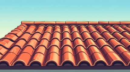 Captivating roof design spanish architecture image showcase outdoor setting aesthetic viewpoint tile craftsmanship